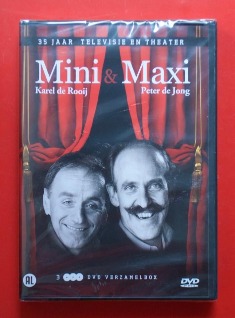 3dvd Mini & Maxi 35 jaar televisie en theater Karel de Rooij, Alle leeftijden, Ophalen of Verzenden, Zo goed als nieuw, Komedie