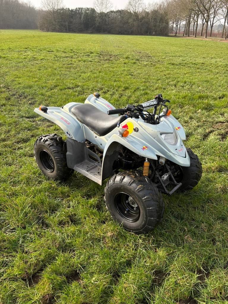 Adly quad 50cc 2-takt, Ophalen