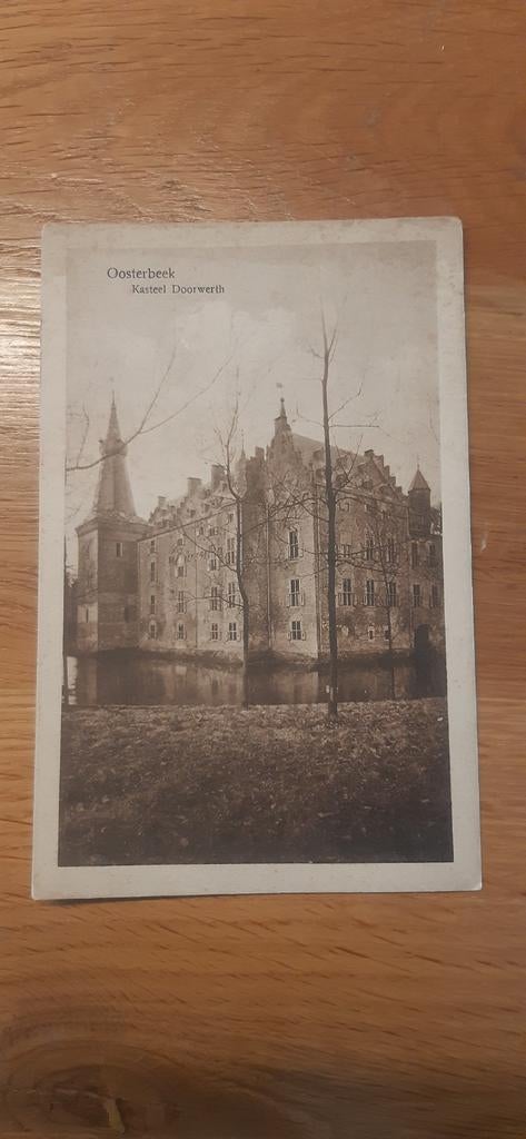 Renkum kasteel Doorwerth 2, Ophalen of Verzenden, 1920 tot 1940, Gelopen, Gelderland