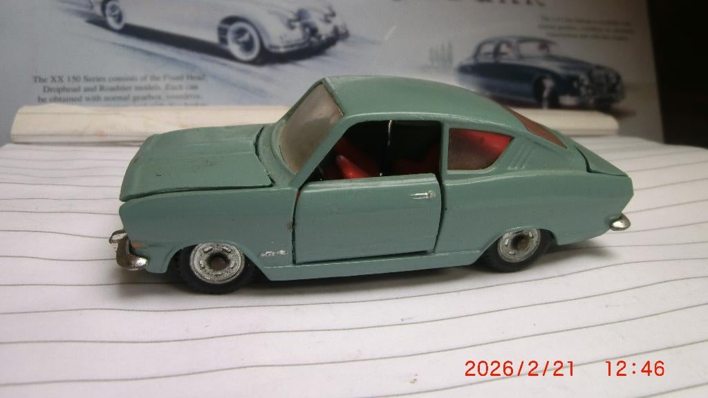Mebetoys Opel Kadett B coupe., Ophalen of Verzenden, Gebruikt, Auto, Overige merken