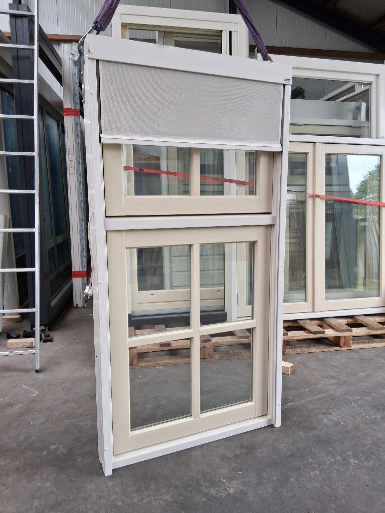 Nieuw raamkozijn Screen Hr++ bezorgen factuur mogelijk, Gevelraam of Ruit, 80 tot 120 cm, Zo goed als nieuw, Dubbelglas