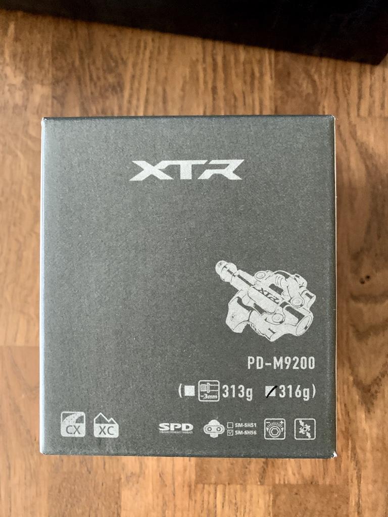 Shimano spd pedalen mtb, Ophalen of Verzenden, Nieuw, Crankstel of Pedalen, Shimano XTR