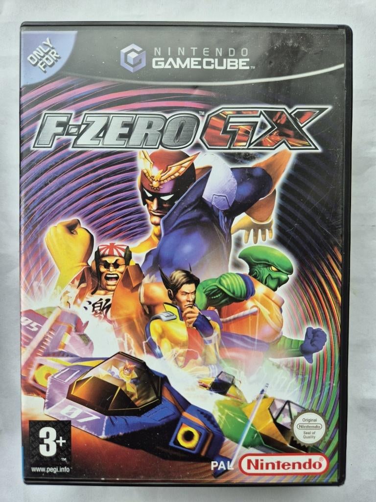F-ZERO GX +VIP, Spelcomputers en Games, Games | Nintendo GameCube, Gebruikt, 1 speler, Racen en Vliegen, Ophalen of Verzenden