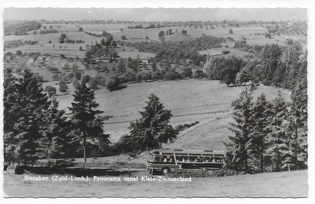 Slenaken Panorama   ansichtkaart B7408  uit 1962, Verzamelen, Ophalen of Verzenden, 1960 tot 1980, Gelopen