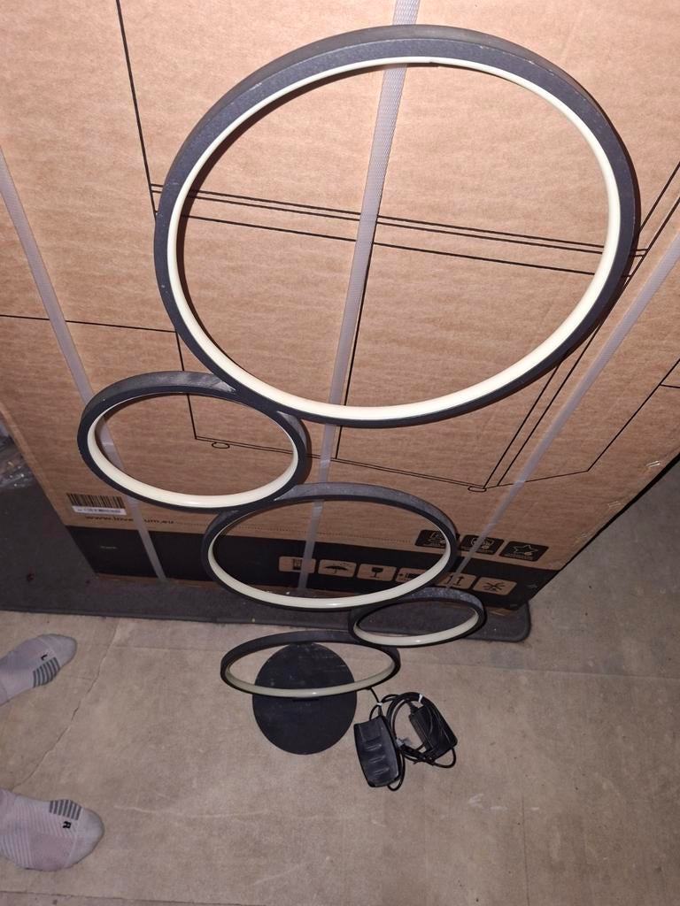 Rodekro Staande Lamp LED Zwart - Defecte dimmer, Ophalen, Gebruikt, 100 tot 150 cm, Modern