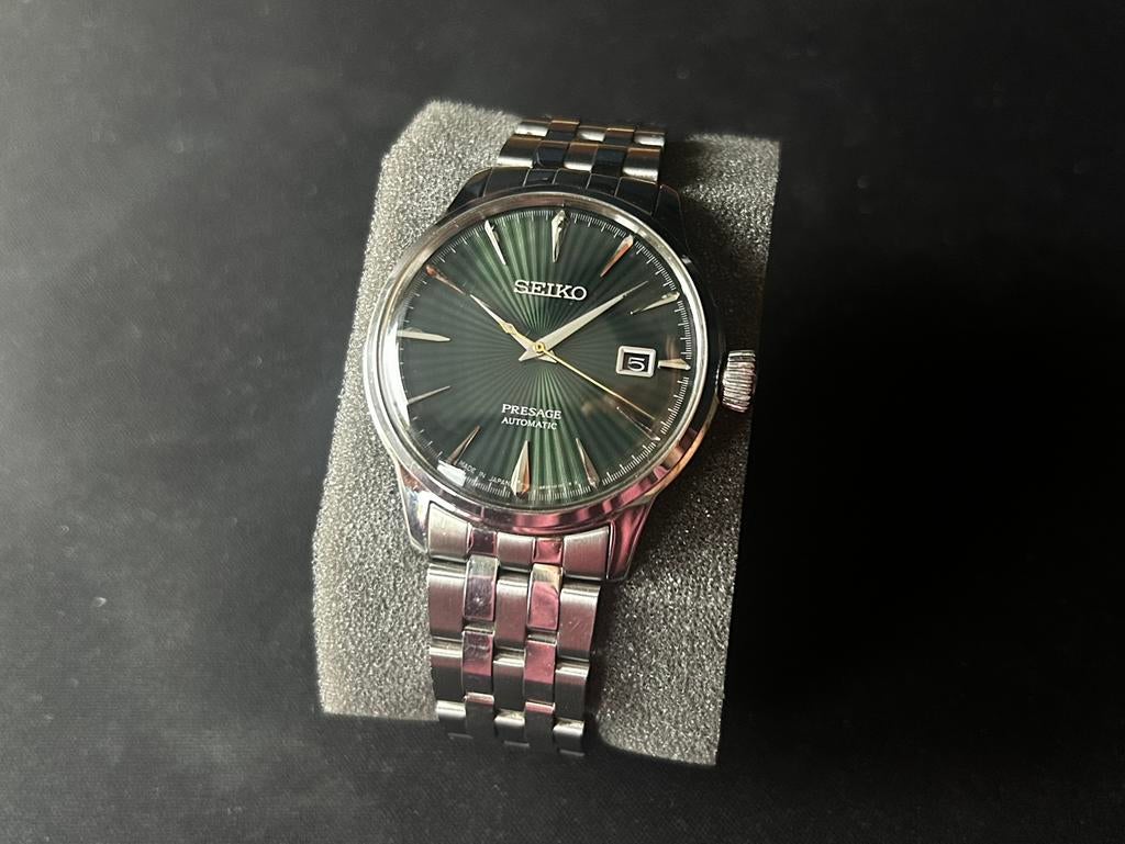 Seiko presage cocktail time, Ophalen of Verzenden, Nieuw, Zilver