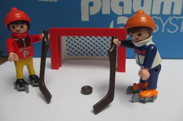 winter sport ijshockey wintersport goal puck schaatsen, Kinderen en Baby's, Speelgoed | Playmobil, Ophalen of Verzenden, Zo goed als nieuw
