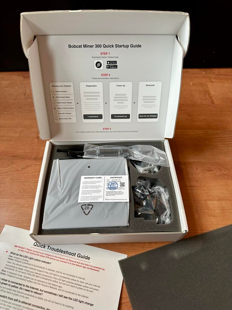 Bobcat Miner 300 Helium Hotspot, Computers en Software, Ophalen of Verzenden, Nieuw