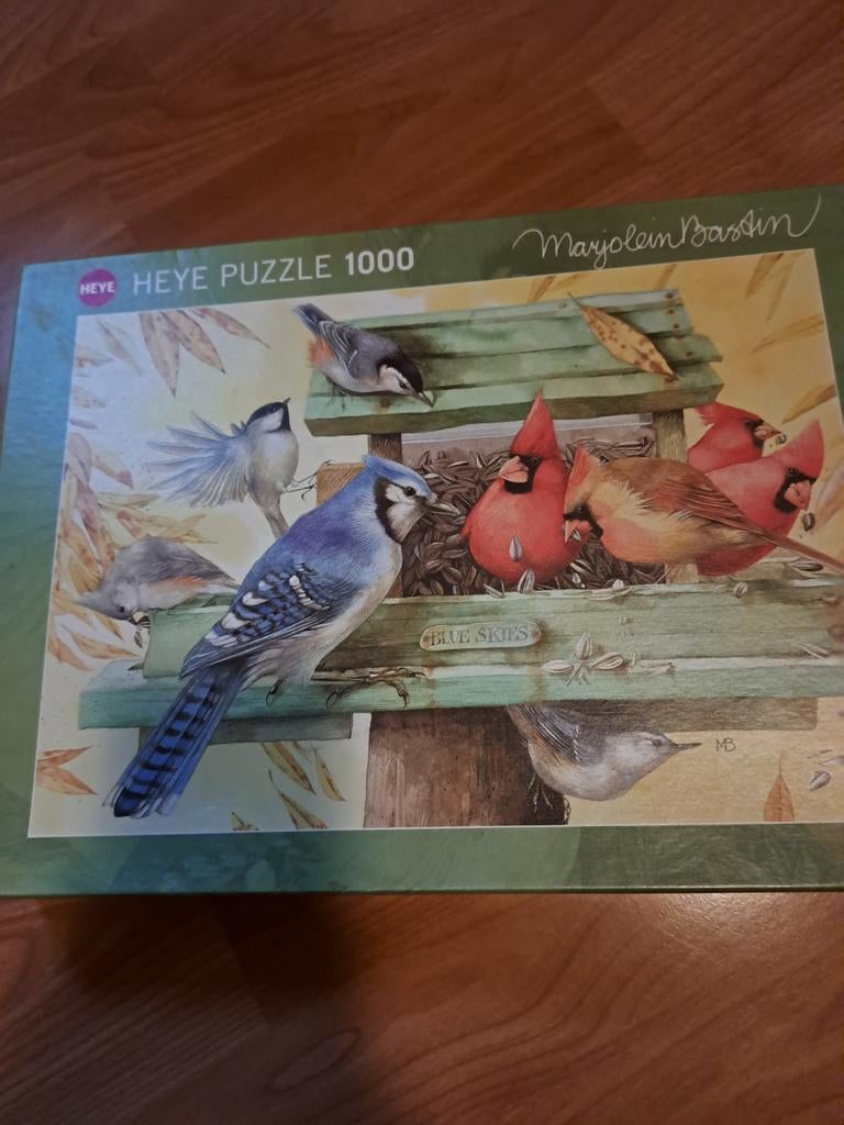 Marjolein Bastin puzzel 1000 stukjes, Hobby en Vrije tijd, Denksport en Puzzels, Ophalen, Minder dan 500 stukjes, Zo goed als nieuw