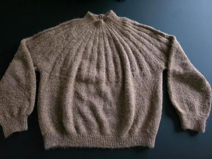 Bybar bruine trui maat L, Ophalen of Verzenden, Zo goed als nieuw, Maat 38/40 (M), Bruin