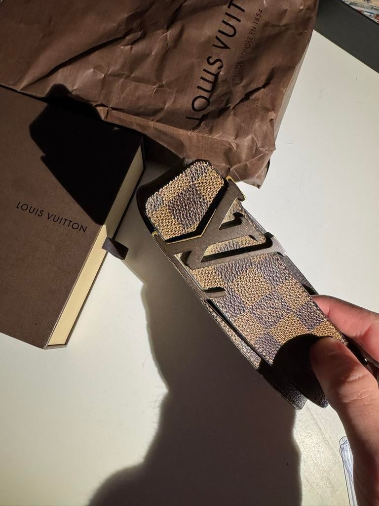 Louis Vuitton riem Damier bruin Origineel (gucci belt), Kleding | Heren, Riemen en Ceinturen, Bruin, Ophalen of Verzenden