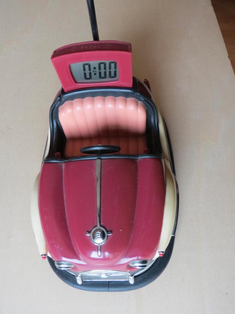 Botsauto klok, Antiek en Kunst, Ophalen of Verzenden