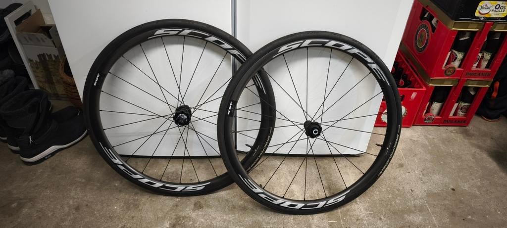 Scope R3 XDR Carbon Wielset, Wiel, Gebruikt, Scope, Racefiets