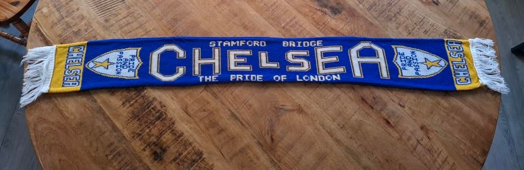 Chelsea Sjaal - Stamford Bridge, Stamford Bridge, London, UK, Ophalen of Verzenden, Zo goed als nieuw, Info@chelseafc.com