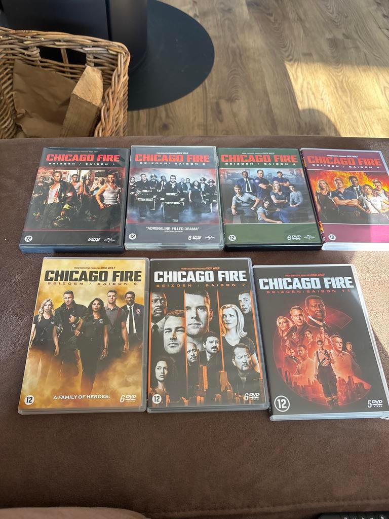 Chicago Fire Seizoen 1, 2, 4, 5, 6, 7 DVD, Cd's en Dvd's, Dvd's | Tv en Series, Gebruikt, Boxset, Drama, Ophalen of Verzenden