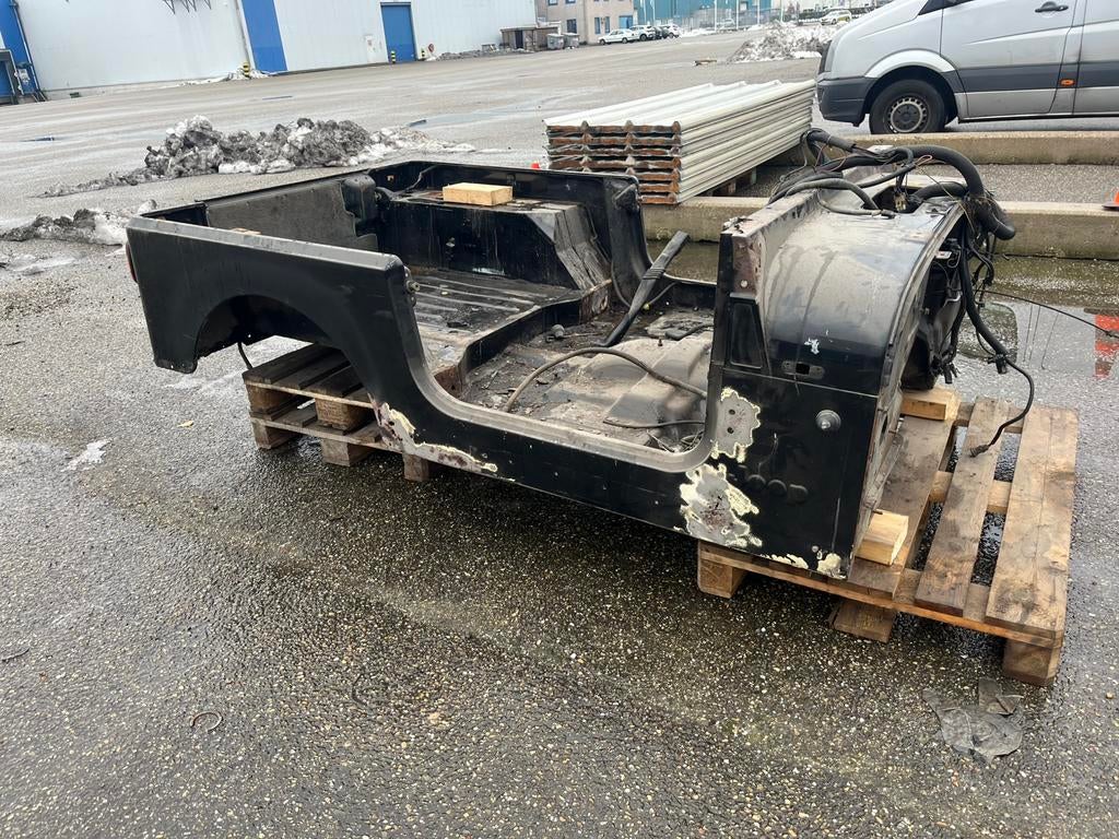 Body Jeep Wrangler YJ, Ophalen, Gebruikt, Achter, Jeep