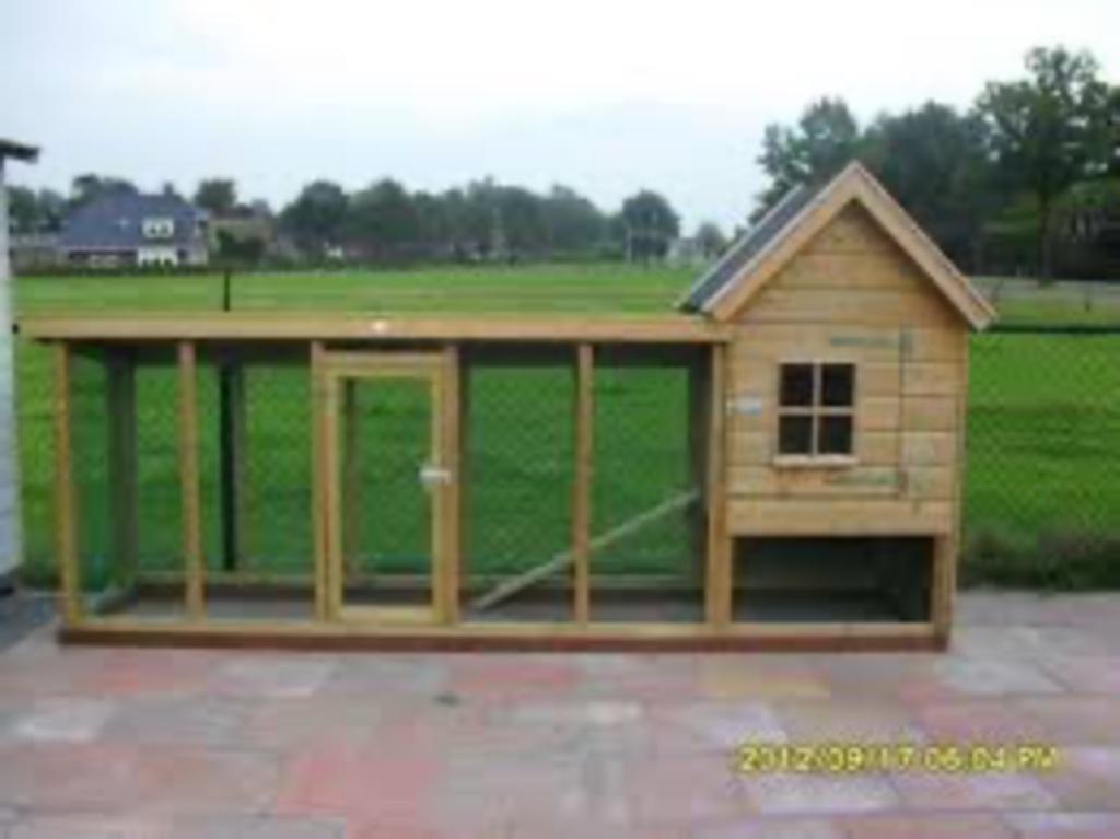 Kippenhok kippenren op maat, Dieren en Toebehoren, Ophalen of Verzenden, Nieuw, Kippenhok of Kippenren