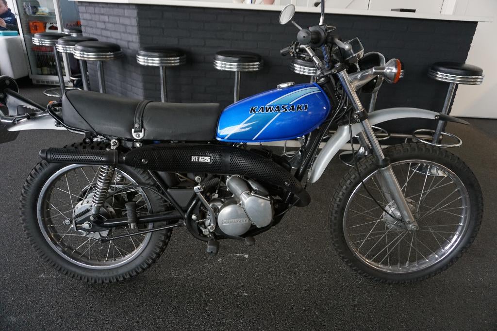 Nieuwe advertentie !! Kawasaki KE 125 1977 3.766 km !!