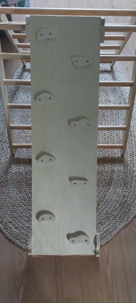 Houten Klimrekje met glijbaan binnen, Kinderen en Baby's, Ophalen, Gebruikt, Overige typen