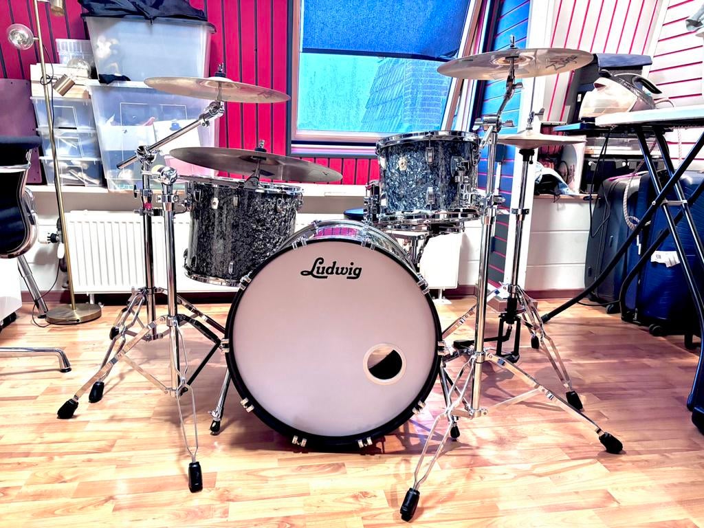 Prachtige Ludwig Classic Maple! Compleet of losse verkoop, Ophalen, Zo goed als nieuw, Ludwig