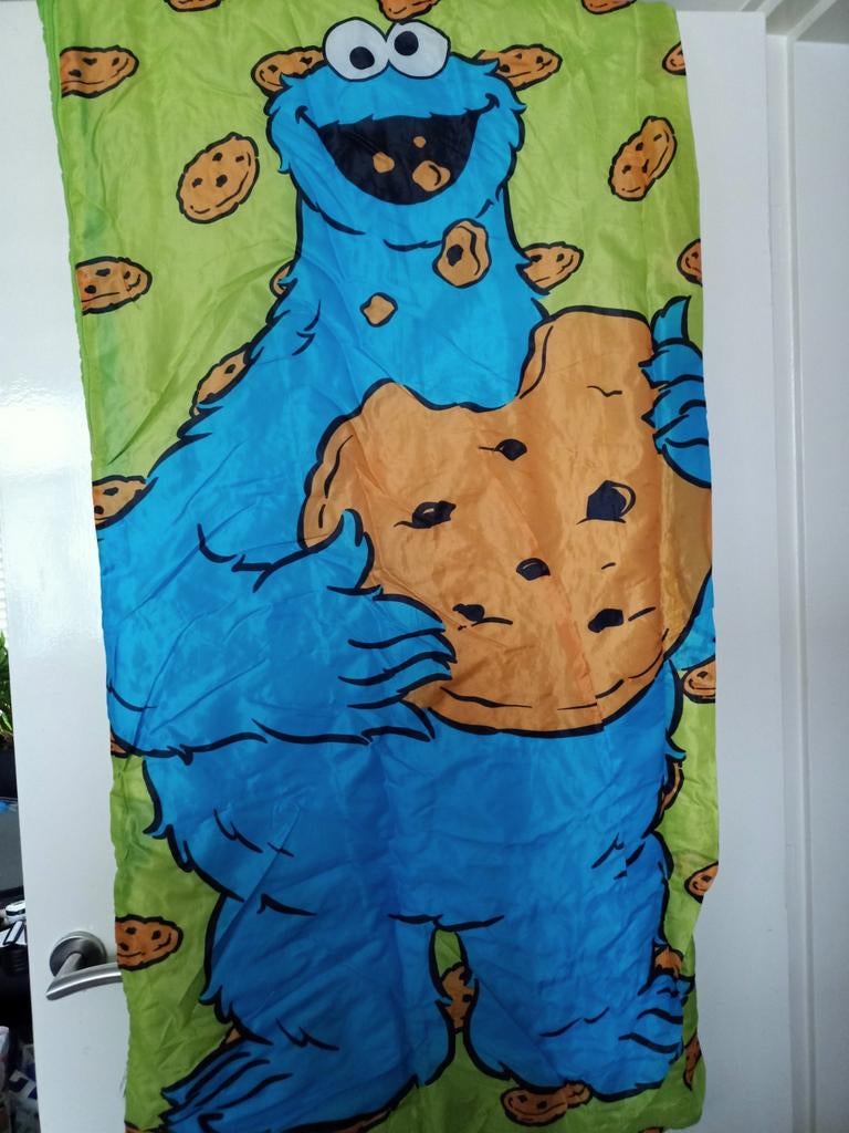 Kinder slaapzak koekiemonster, Ophalen