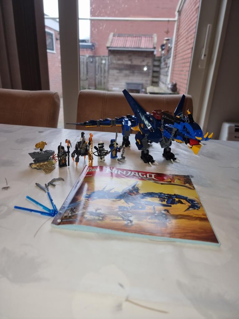 Lego Ninjago 70652 Stormbringer - Compleet met boekje, Ophalen of Verzenden, Zo goed als nieuw, Complete set, Lego