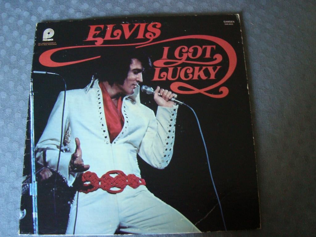 Elvis- i got lucky, Ophalen of Verzenden, Zo goed als nieuw, 12 inch