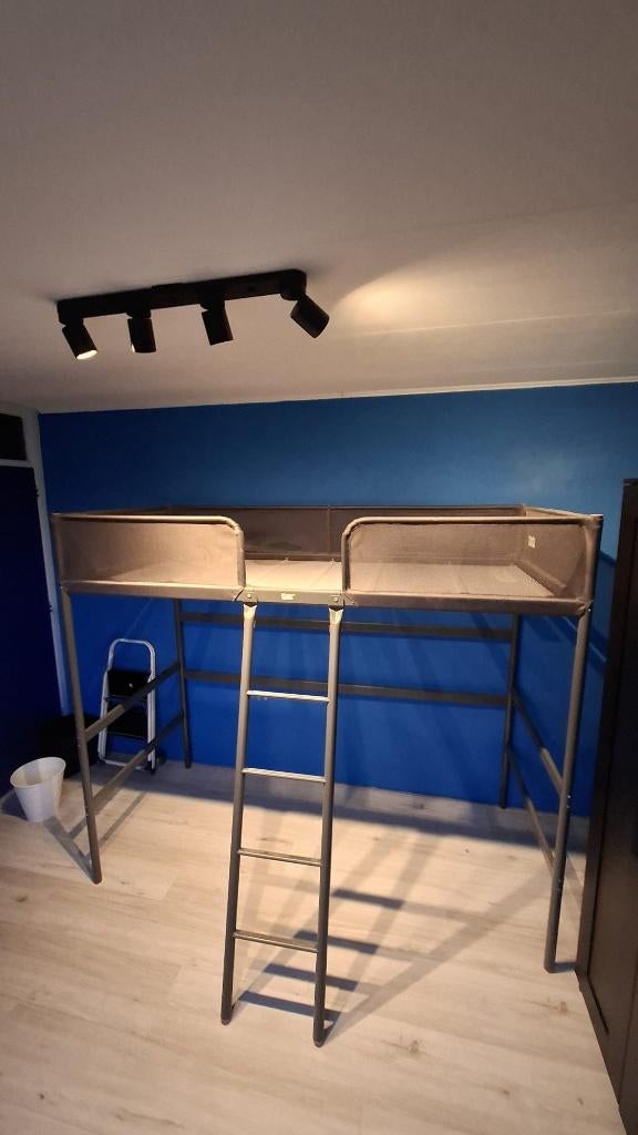 Bed hoogslaper jongen Ikea merk Tuffing, Ophalen, Gebruikt, Hoogslaper