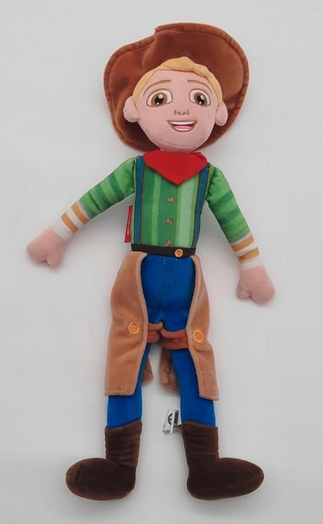 Bobbie knuffel uit Bobbejaanland ca. 35cm lang, Kinderen en Baby's, Speelgoed | Knuffels en Pluche, Zo goed als nieuw, Overige typen