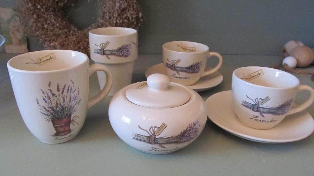 div VAN LAVENDEL   SERVIES van JET, Overige typen, Nieuw, Ophalen of Verzenden, Overige stijlen