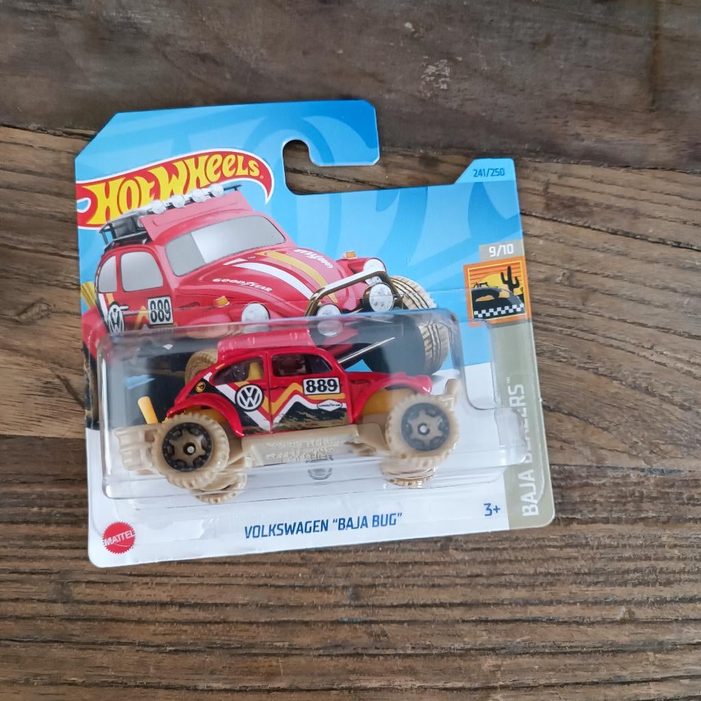 Hot wheels Volkswagen Baja Bug baja blazers rood, Ophalen of Verzenden, Nieuw, Auto