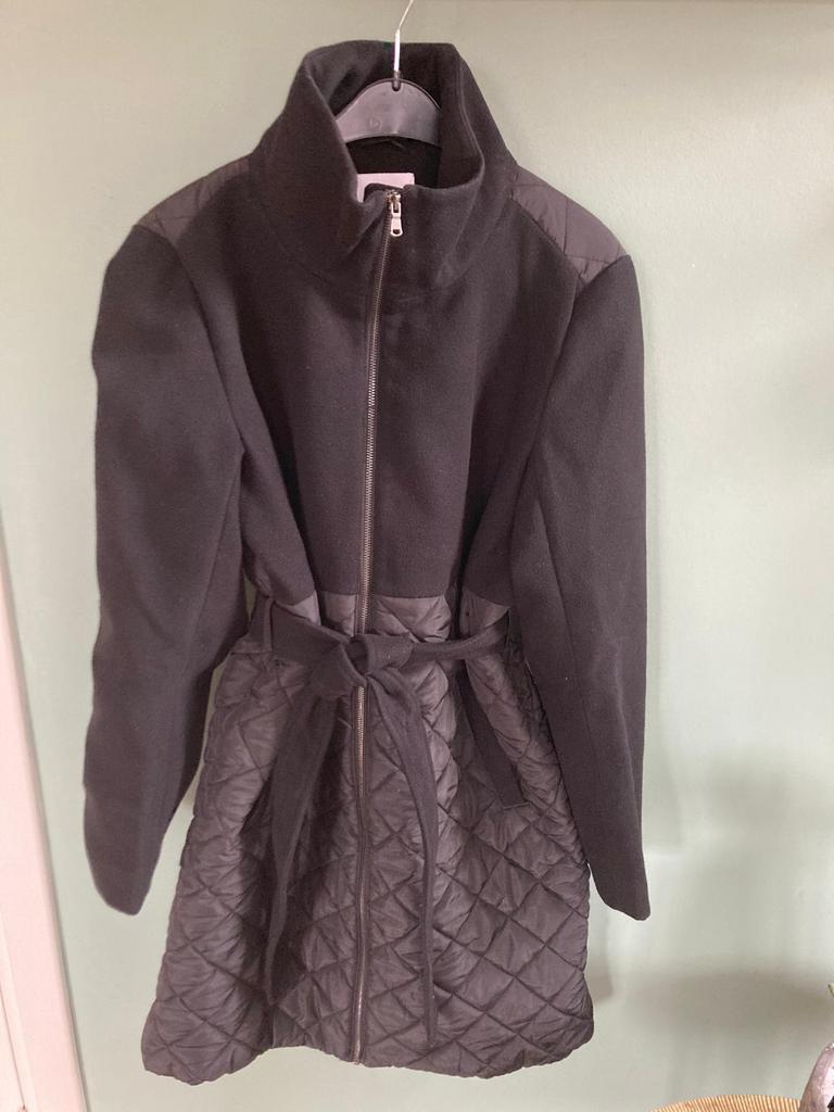 Mamalicious winterjas maat L, Ophalen of Verzenden, Zo goed als nieuw, Zwart