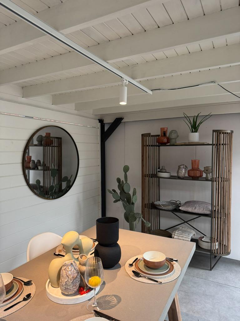 Showmodel Tuinhuis Lugarde | Maatwerk - OP = OP, Tuin en Terras, Tuinhuizen, Ophalen, 200 tot 400 cm, Zo goed als nieuw, 500 cm of meer