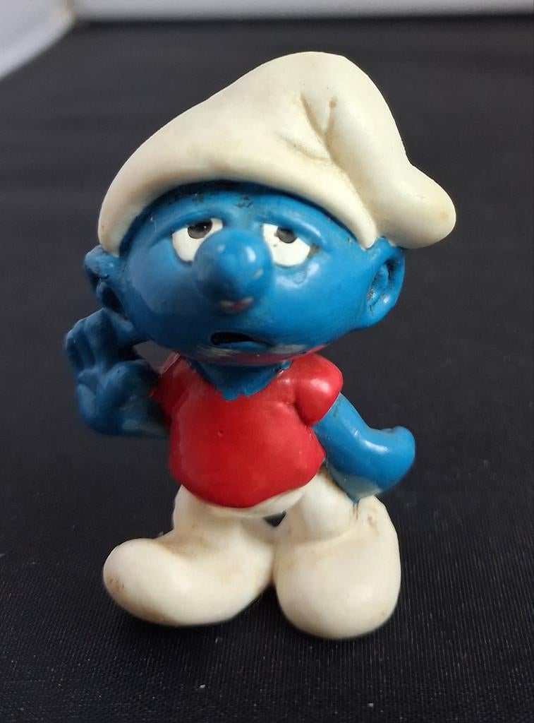 Slouchy Smurf / Schlaffi Smurf - 20402, Ophalen of Verzenden, Nieuw, Overige Smurfen, Poppetje, Figuurtje of Knuffel