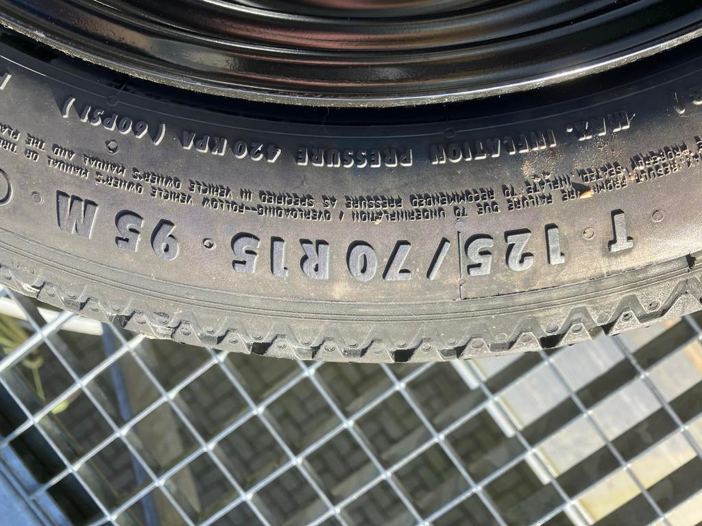 Reservewiel Continental 125/70 R15 95M, Ophalen of Verzenden, Nieuw