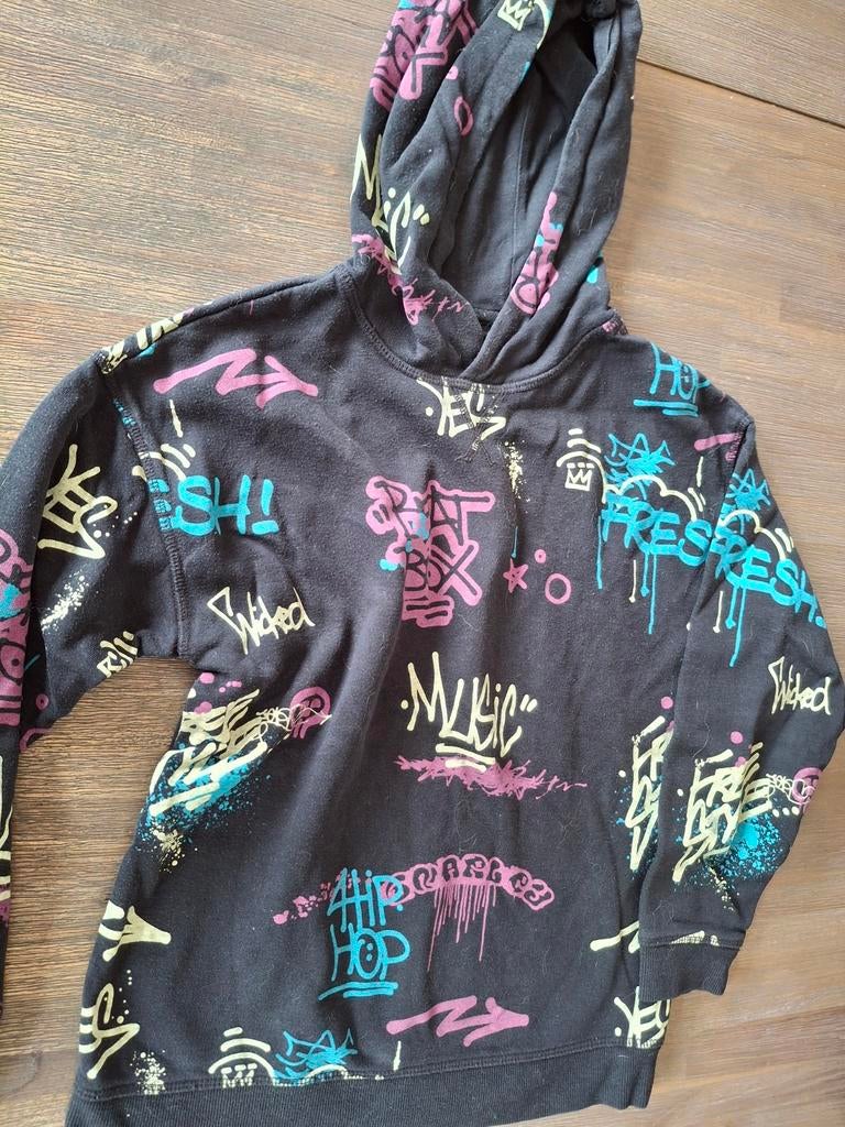 Primark Zwarte Hoodie Maat 146, Kinderen en Baby's, Kinderkleding | Schoenen en Sokken, Jongen of Meisje, Overige typen, Ophalen of Verzenden