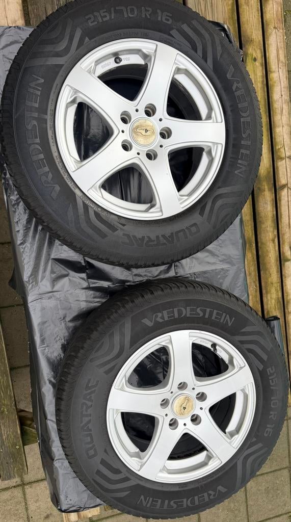 Winterset Mitsubishi Outlander, 16 inch, Banden en Velgen, Gebruikt, 215 mm