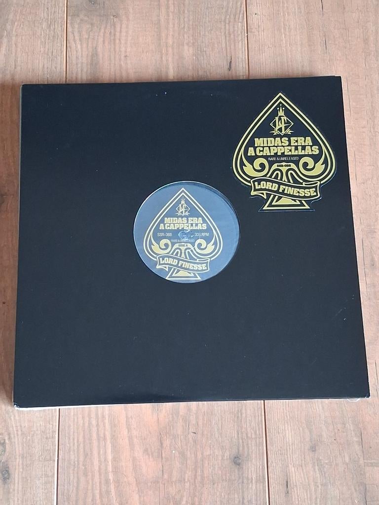 Lord Finesse - Midas Era A Cappellas Vinyl, Ophalen of Verzenden, 2000 tot heden, Zo goed als nieuw
