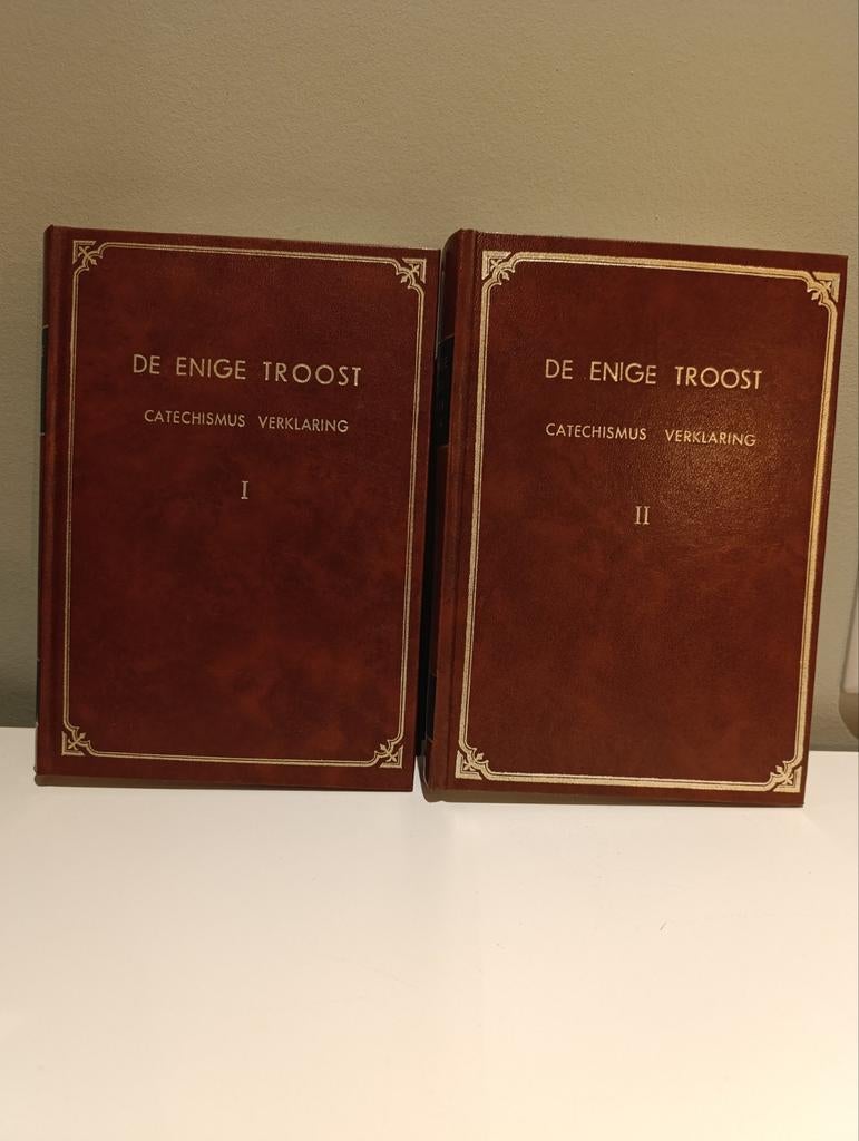 De Enige Troost Catechismus Verklaring - Compleet Set, Boeken, Godsdienst en Theologie, Ophalen of Verzenden, Zo goed als nieuw