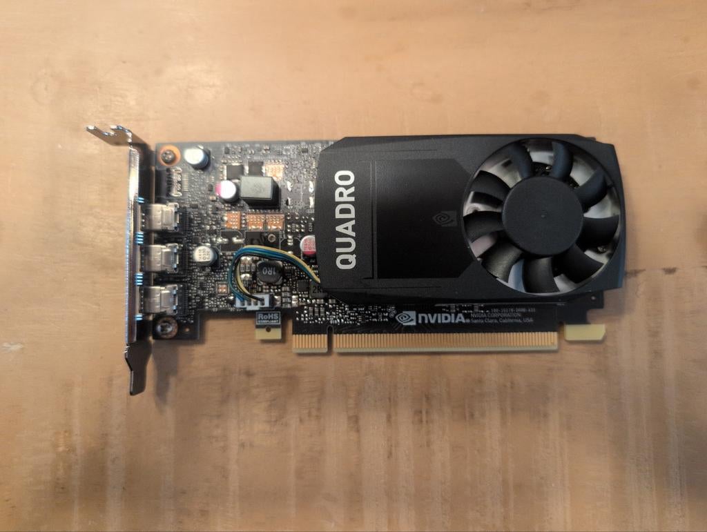 Nvidia Quadro P400 - Goed Werkend, PCI-Express 3, Gebruikt, DisplayPort, Ophalen of Verzenden