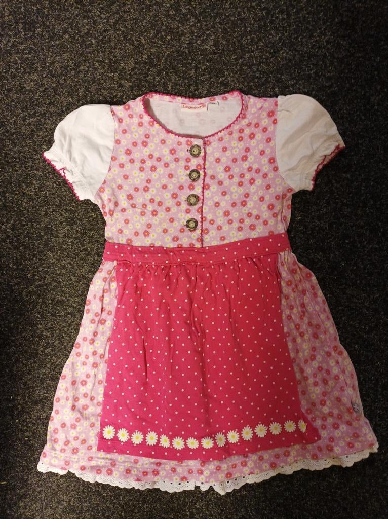 Dirndl carnavalspakje lederhosen Tiroler Carnaval maat 92, Ophalen of Verzenden, 104 of kleiner, Meisje