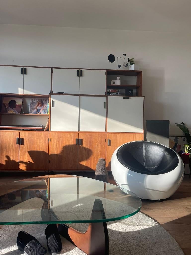 Noguchi geinspireerde salontafel, Ophalen, Gebruikt, 100 tot 150 cm, 50 tot 100 cm