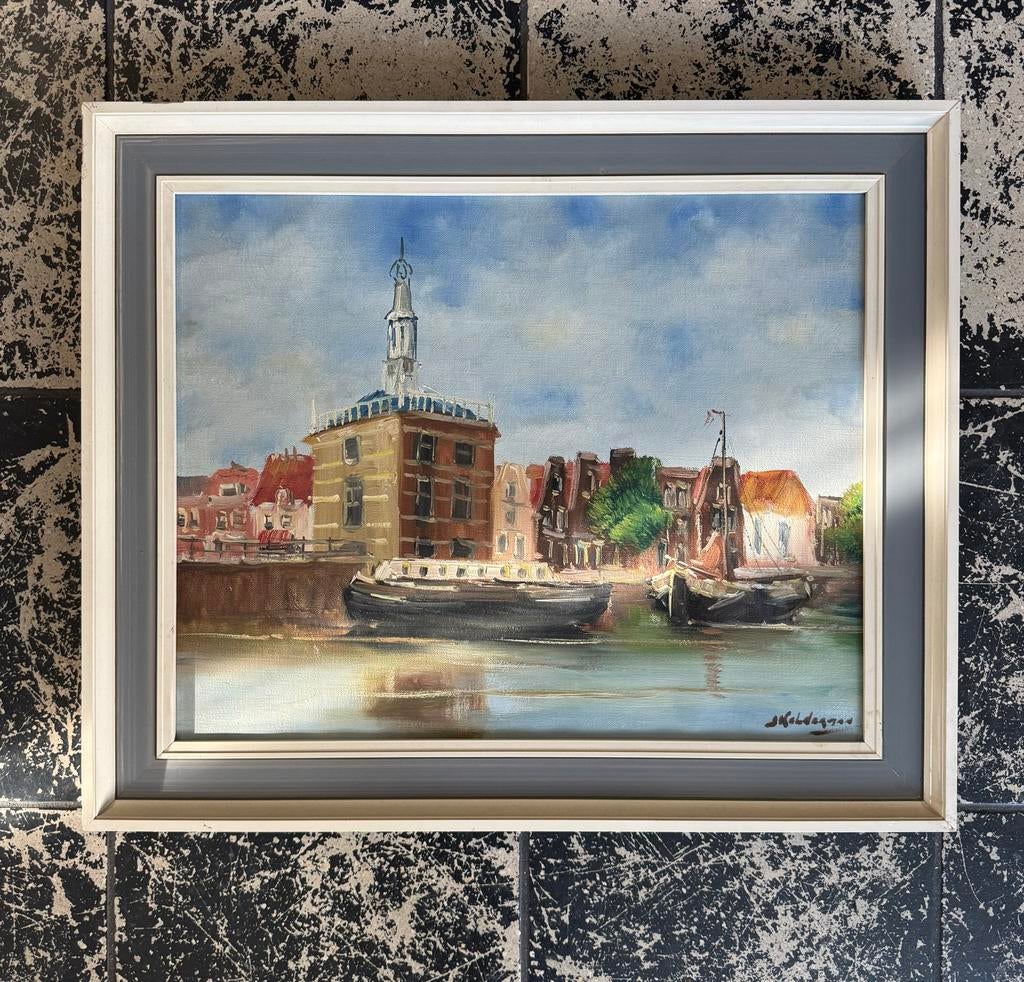 Kelderman – Accijnstoren aan het water, Alkmaar, Ophalen