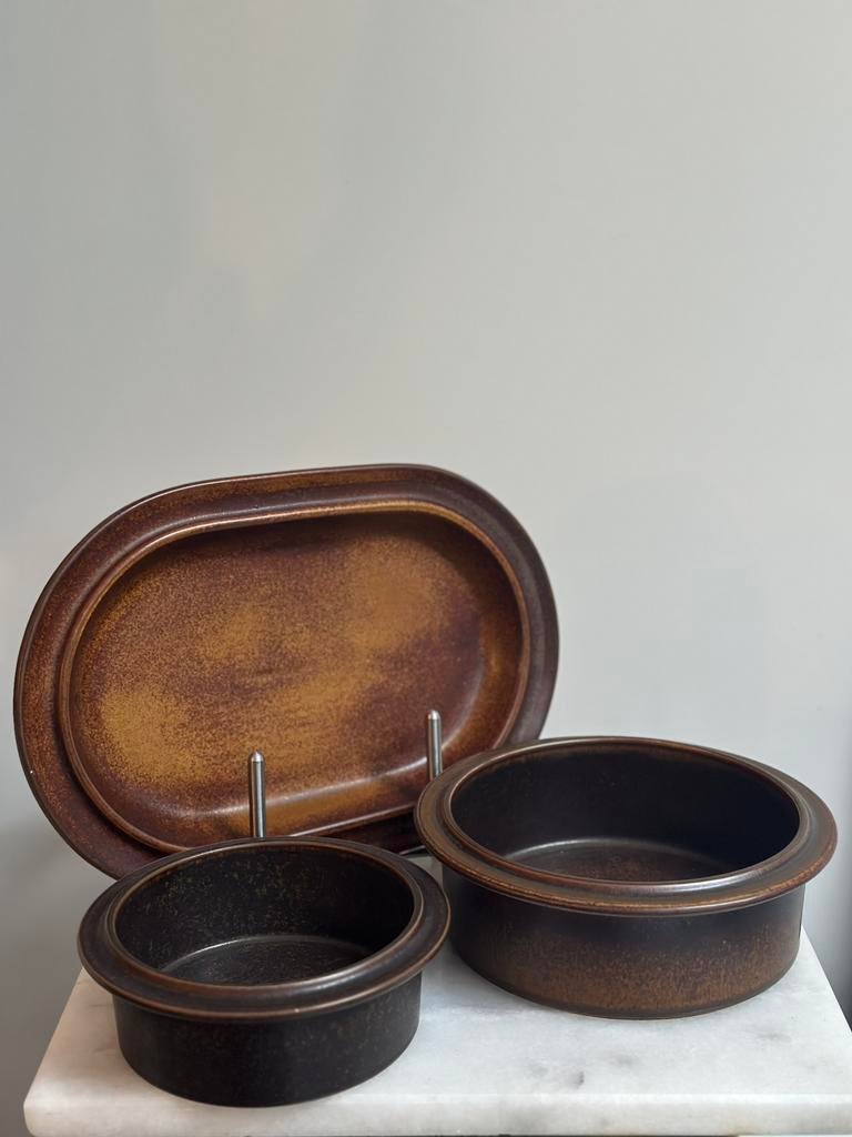 Vintage 1960 Arabia Ruska schalen Ulla Procopé, Antiek en Kunst, Ophalen