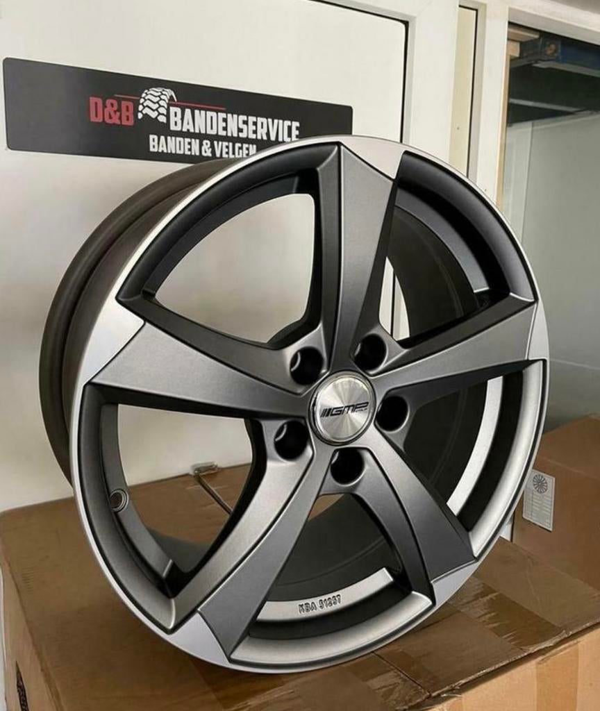 17 inch gmp ican velgen nieuw 5x112 Vw audi seat skoda, Auto-onderdelen, Banden en Velgen, Velg(en), 17 inch, 225 mm, Personenwagen