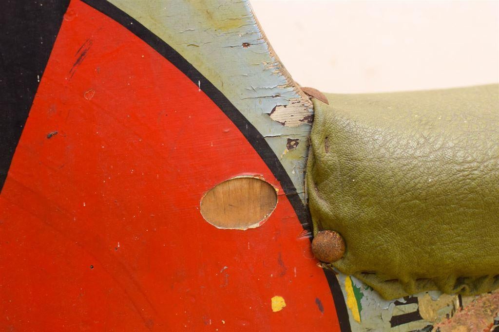 Houten Motor voor een draaimolen 1955 49327, Ophalen of Verzenden, Gebruikt