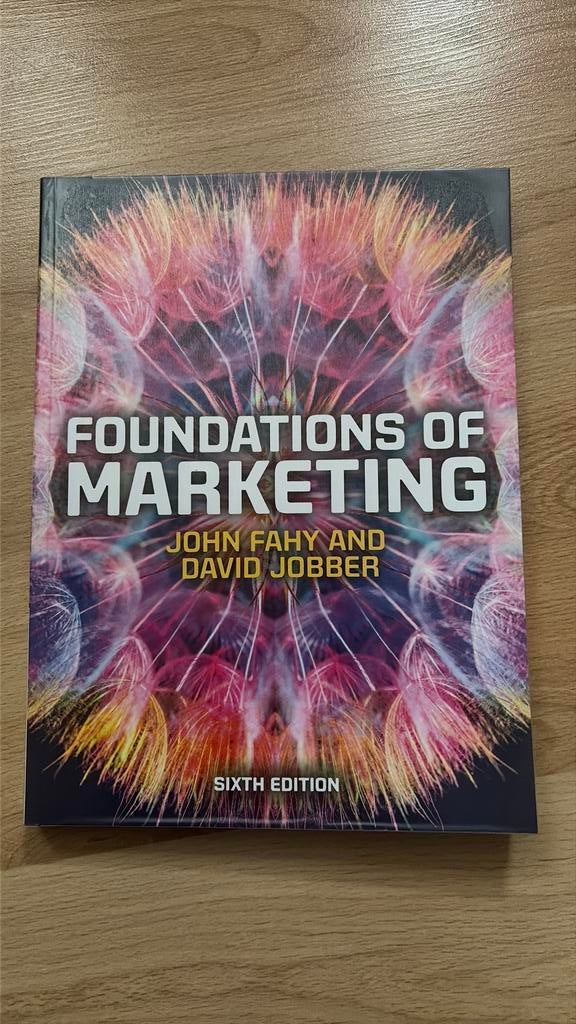 Foundations of marketing, Boeken, Ophalen of Verzenden, Beta, Zo goed als nieuw, HBO