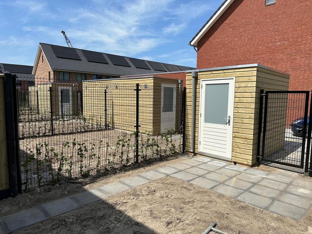 Bergingen schuur fietsenhok, Ophalen of Verzenden, Nieuw, Hout, Containerberging