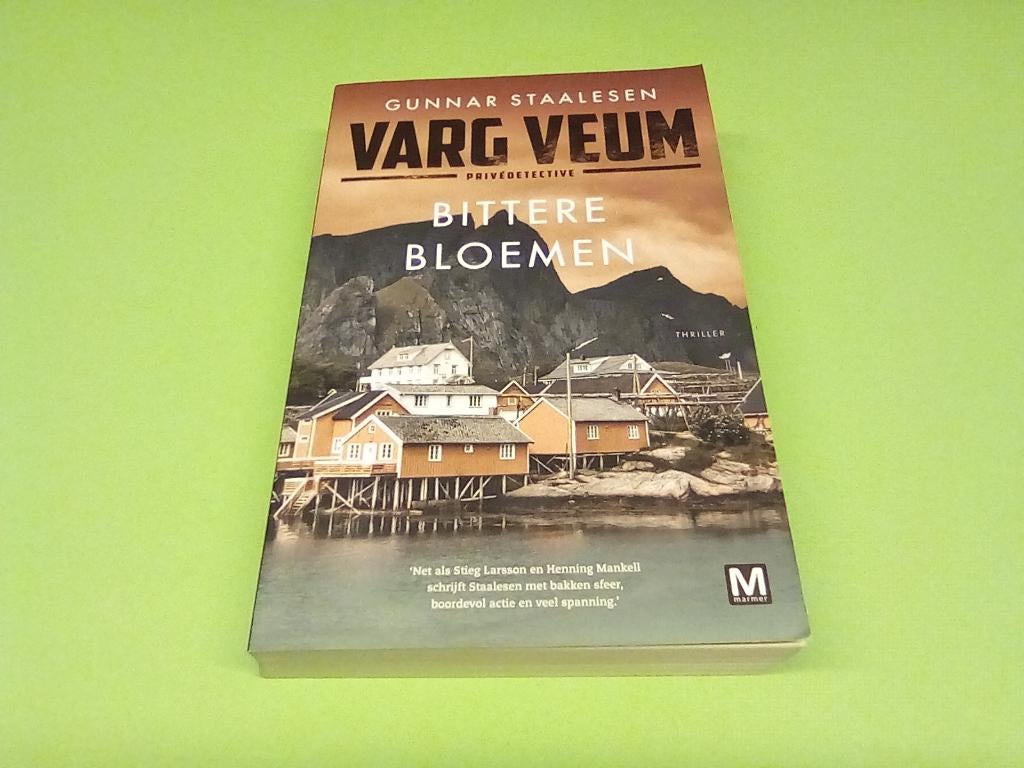 gunnar staalesen /// bittere bloemen ///, Boeken, Ophalen of Verzenden, Zo goed als nieuw, Gunnar staalesen