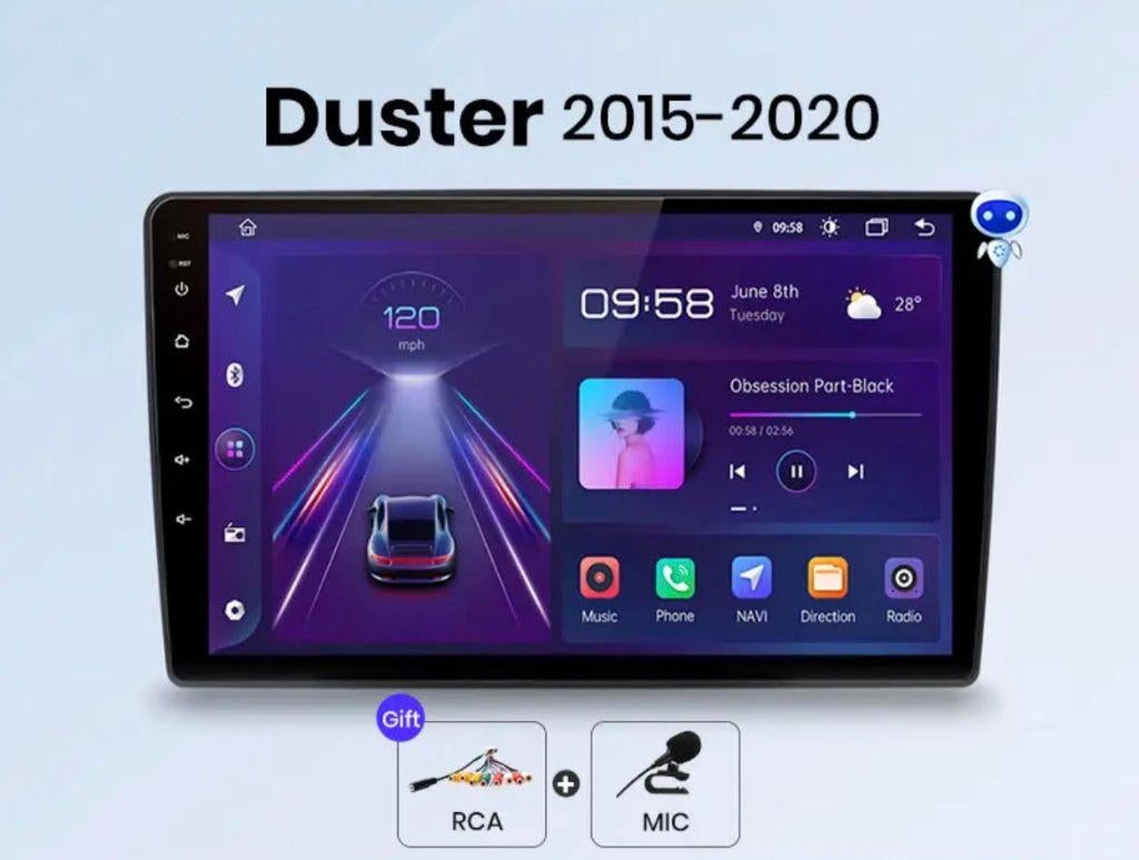 Dacia Duster autoradio navigatie ANDROID Carplay auto radio, Auto diversen, Autoradio's, Ophalen of Verzenden, Nieuw